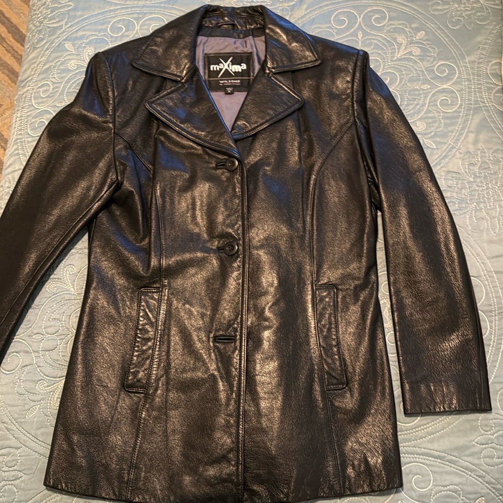 Wilsons Leather Maxima Leather Coat, Size M